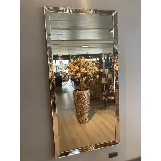 Spiegel met Spiegellijst sepia 80x150 | Metropolitan Luxury Stijl | Spiegel Zijkant