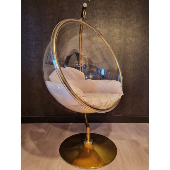 Boodschapper meubilair voeden Gouden hangstoel | Schommel stoel | Luxury zweefstoel