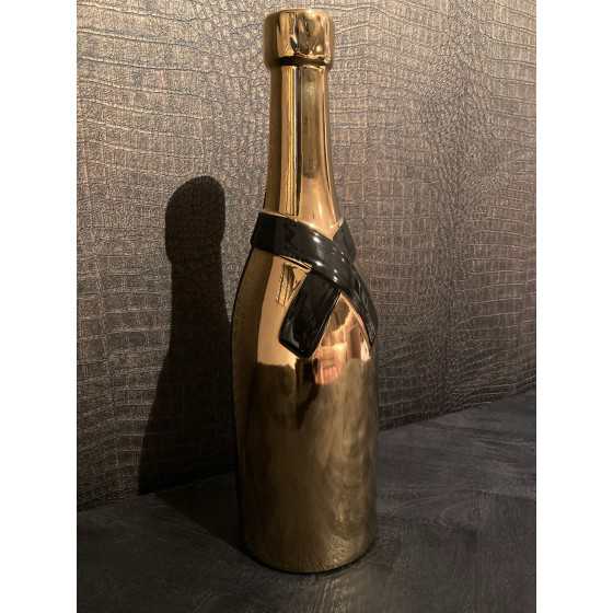 Champagne fles goud 40cm UITVERKOCHT
