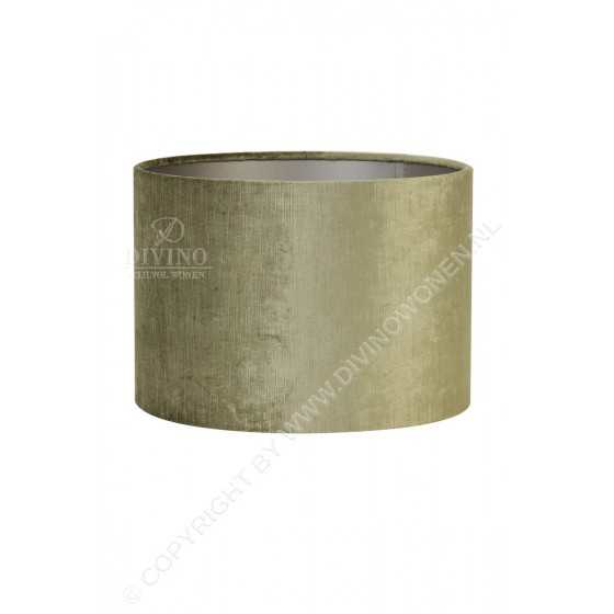 Lampenkap Kap cilinder Gemstone olive 50-50-38cm