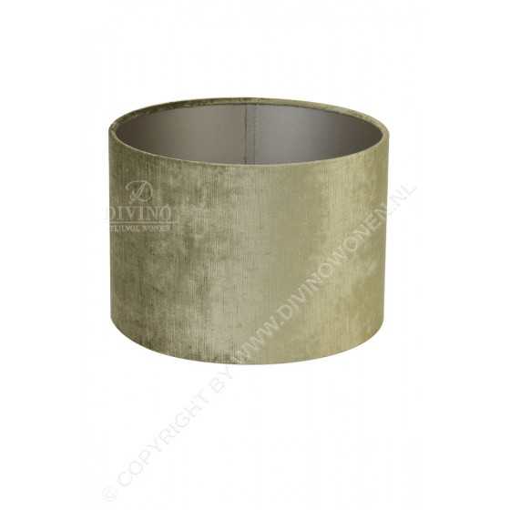 Lampenkap Kap cilinder Gemstone olive 40x40x30cm