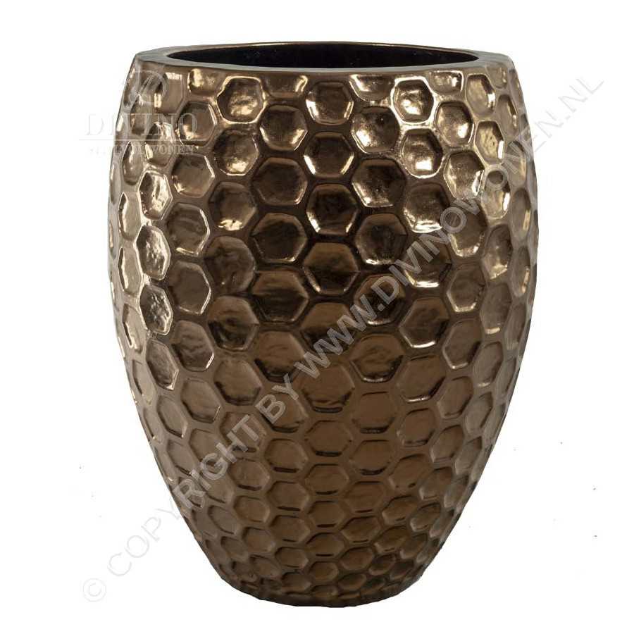 Siësta gelijktijdig Wonder Pot Honey Goud Brons D62cm H80cm kopen? | Pot & Vaas