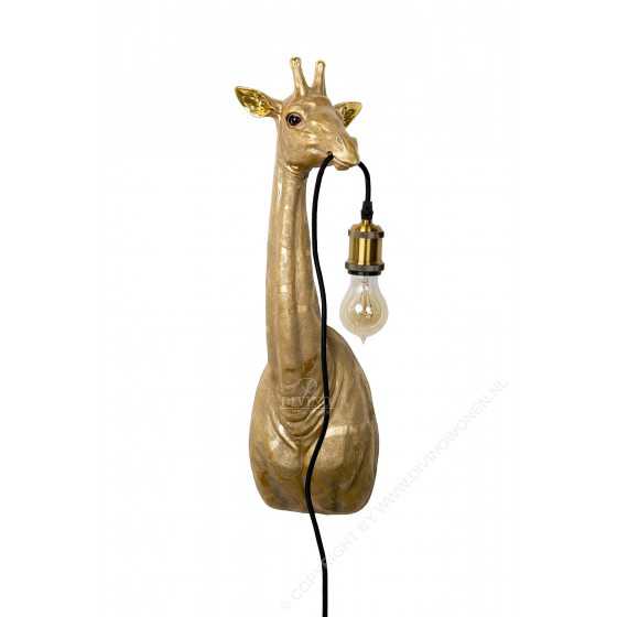 KitchenTrend Giraf Hanglamp Goud (excl. lampenbol) 20x19x61cm