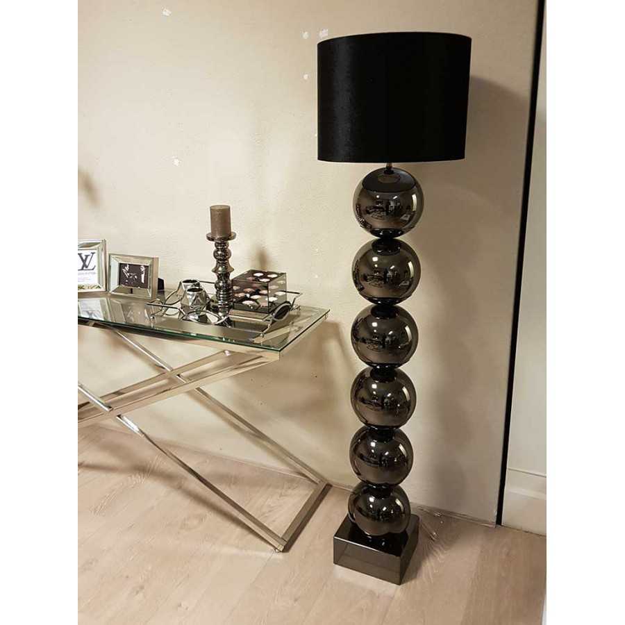 Bollenlamp Metropolitan Luxury Stijl | Vloerlamp | Zilver Brons Antraciet