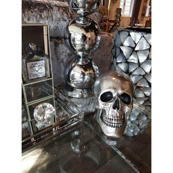 Skull Zilver 25cm Uitverkocht