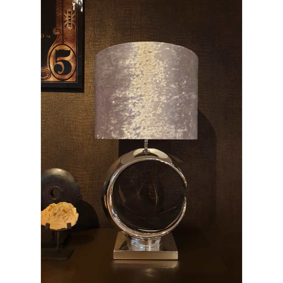 Odysseus Mevrouw auditie Tafellamp Paris Zilver 75 cm|Dressoir Lamp|Luxury Living
