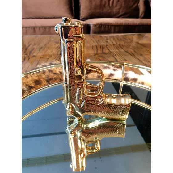 Gouden Gun Pistool 16x11 cm