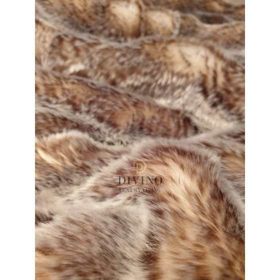 Winter Home Luxe imitatie bont plaid Tundrawolf 140x200 Uitverkocht