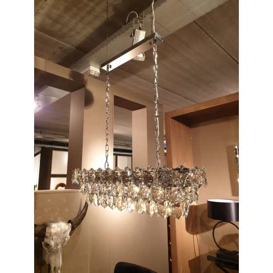 UITVERKOCHT! Hanglamp Rose zilver 13-Lights