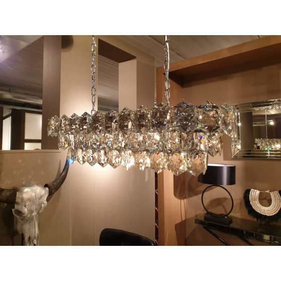 Hanglamp Rose zilver 13-Lights