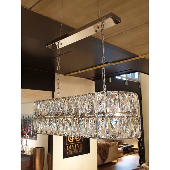 Hanglamp Vienna zilver 8-Lights
