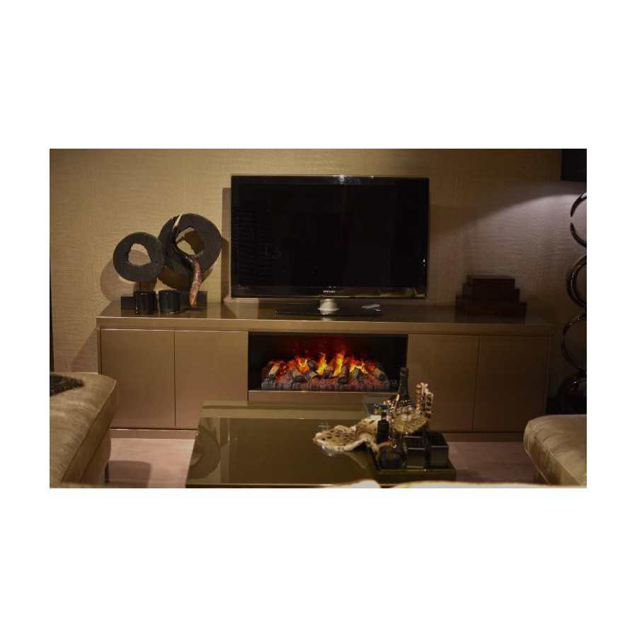 Puuur TV-meubel Rockefeller staand 68 cm hoog met haard