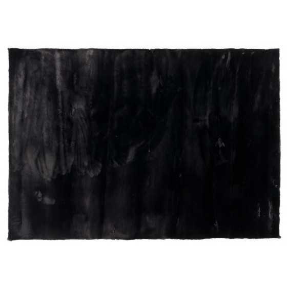 Vloerkleed Plush zwart 290x200cm Uitverkocht