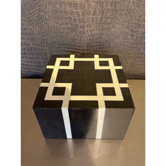 Diga Colmore box black & White 20x20cm Uitverkocht